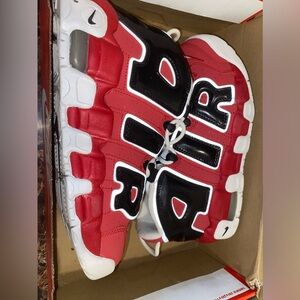 Red/Black Nike Air Uptempo Size 6